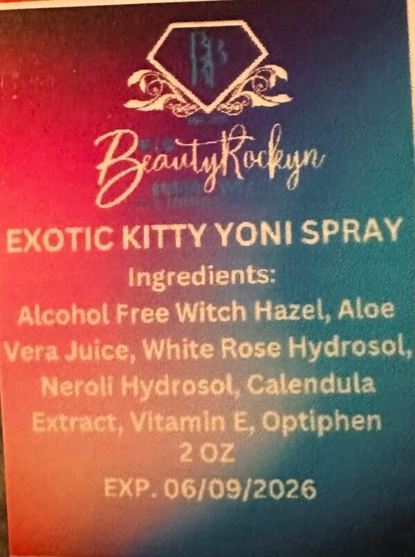 Exotic Kitty Yoni Refresher Spray - Image 2
