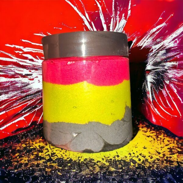 Strawberry Kiwi Lemonade Foot Sugar Scrub  with Activated Charcoal - Image 4