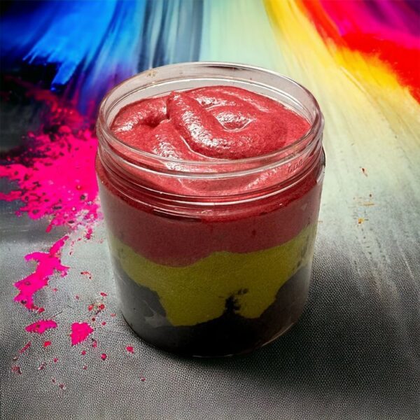 Strawberry Kiwi Lemonade Foot Sugar Scrub  with Activated Charcoal - Image 3