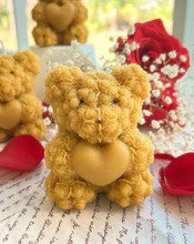 Bearly in Love Yellow Candle