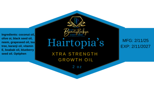 HAIRTOPIA’s Xtra Strength Growth Oil